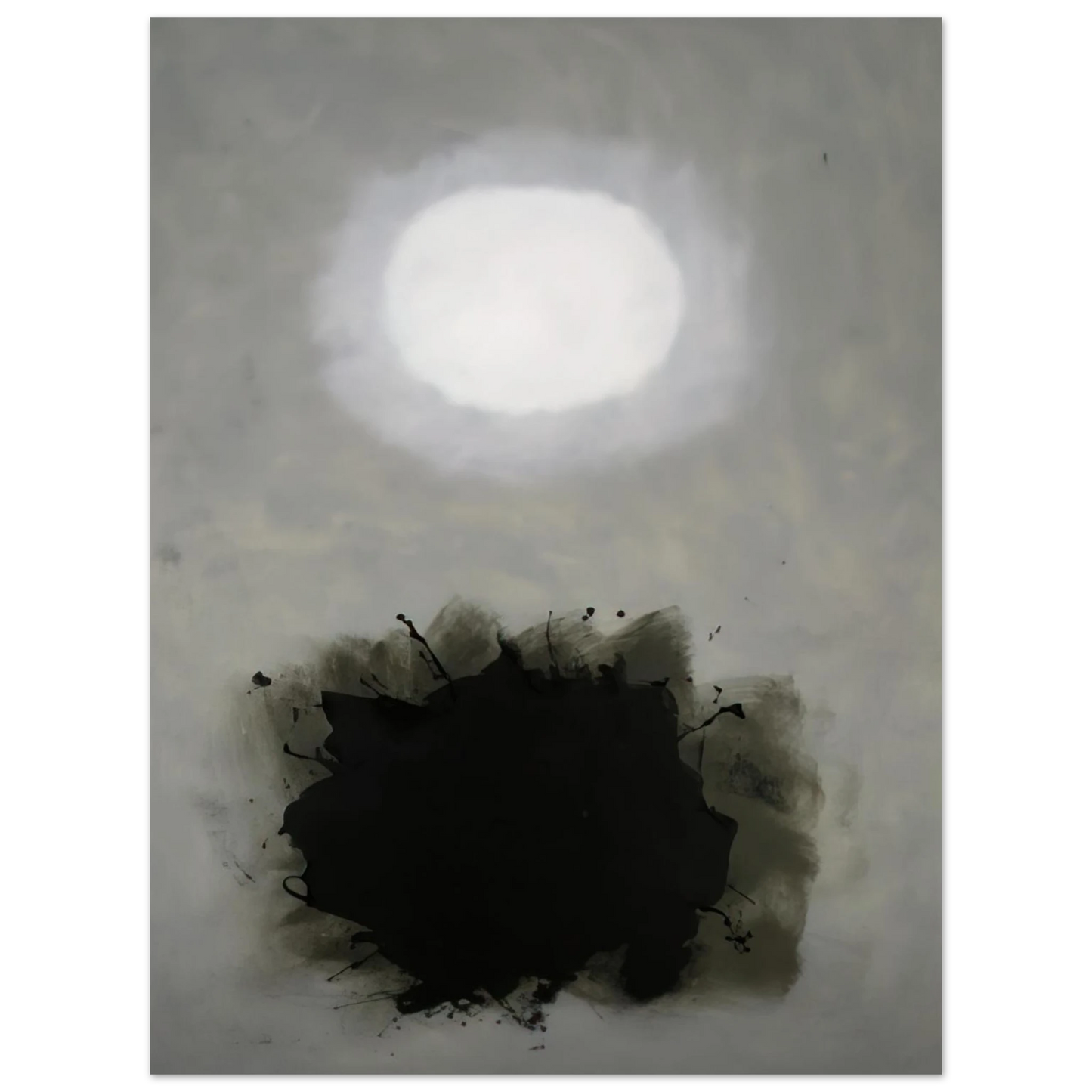 Adolph Gottlieb - Mist - 1961 75x100 cm / 30x40inches Fine Art Poster