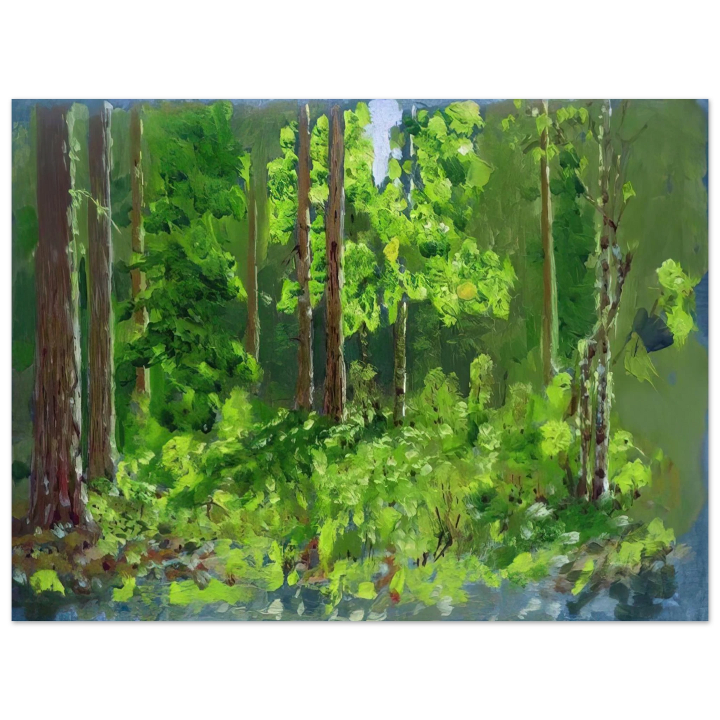 Arkhyp Kuindzhi - Forest 75x100 cm / 30x40inches Fine Art Poster