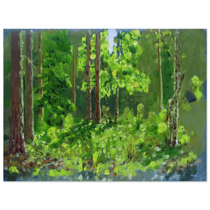 Arkhyp Kuindzhi - Forest 75x100 cm / 30x40inches Fine Art Poster