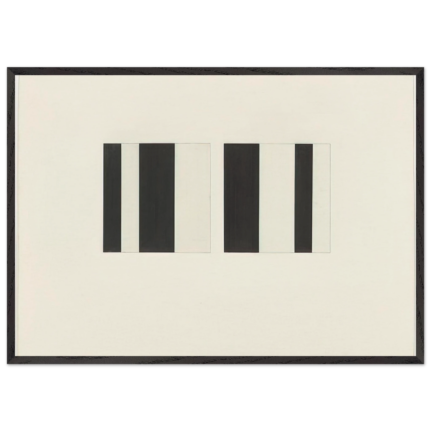 Annunciation Study I - 1978 - Brice Marden 70x100 cm / 28x40 inches Framed Art Print – Black Wooden Frame
