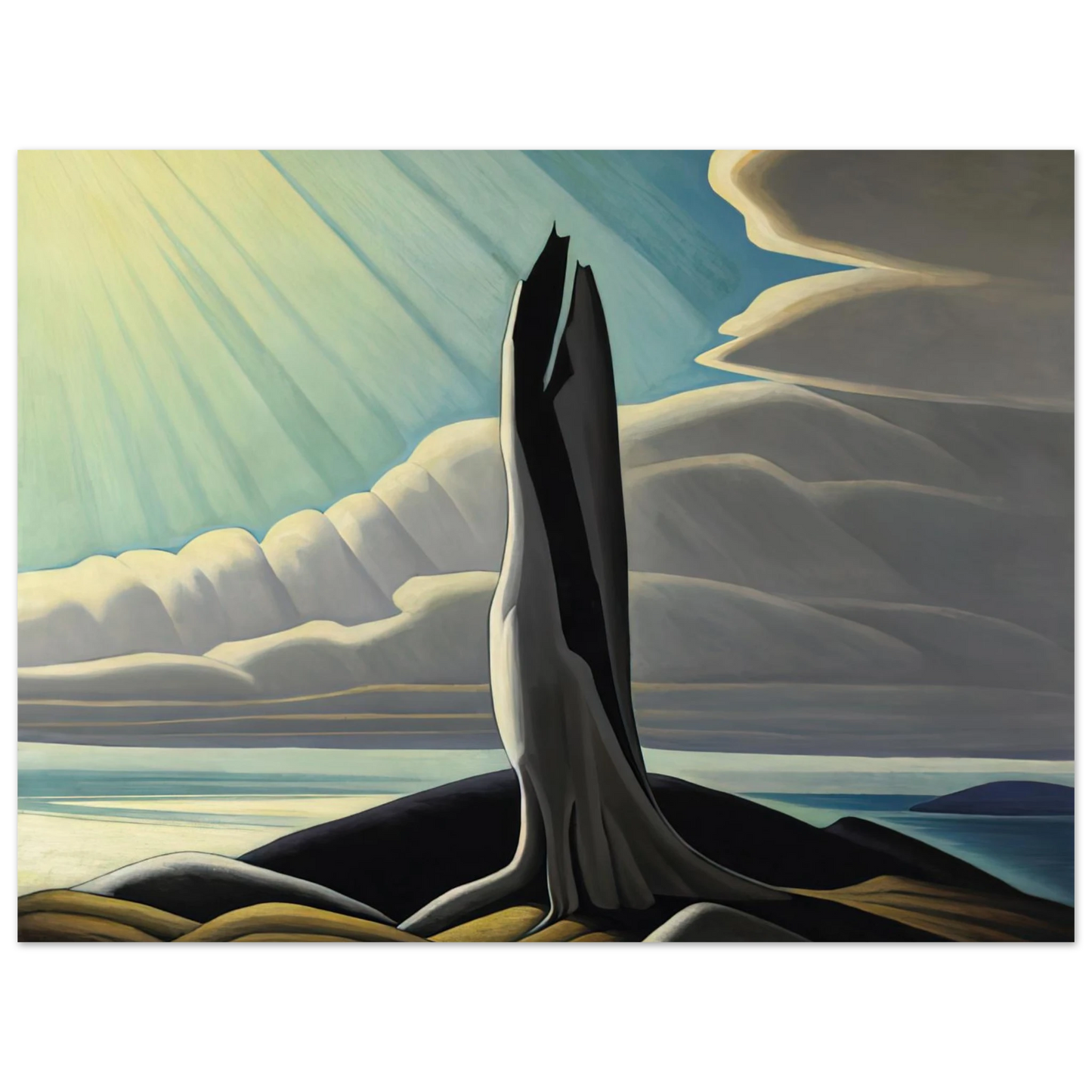 Lawren Harris - North Shore, Lake Superior - 1926 75x100 cm / 30x40inches Fine Art Poster