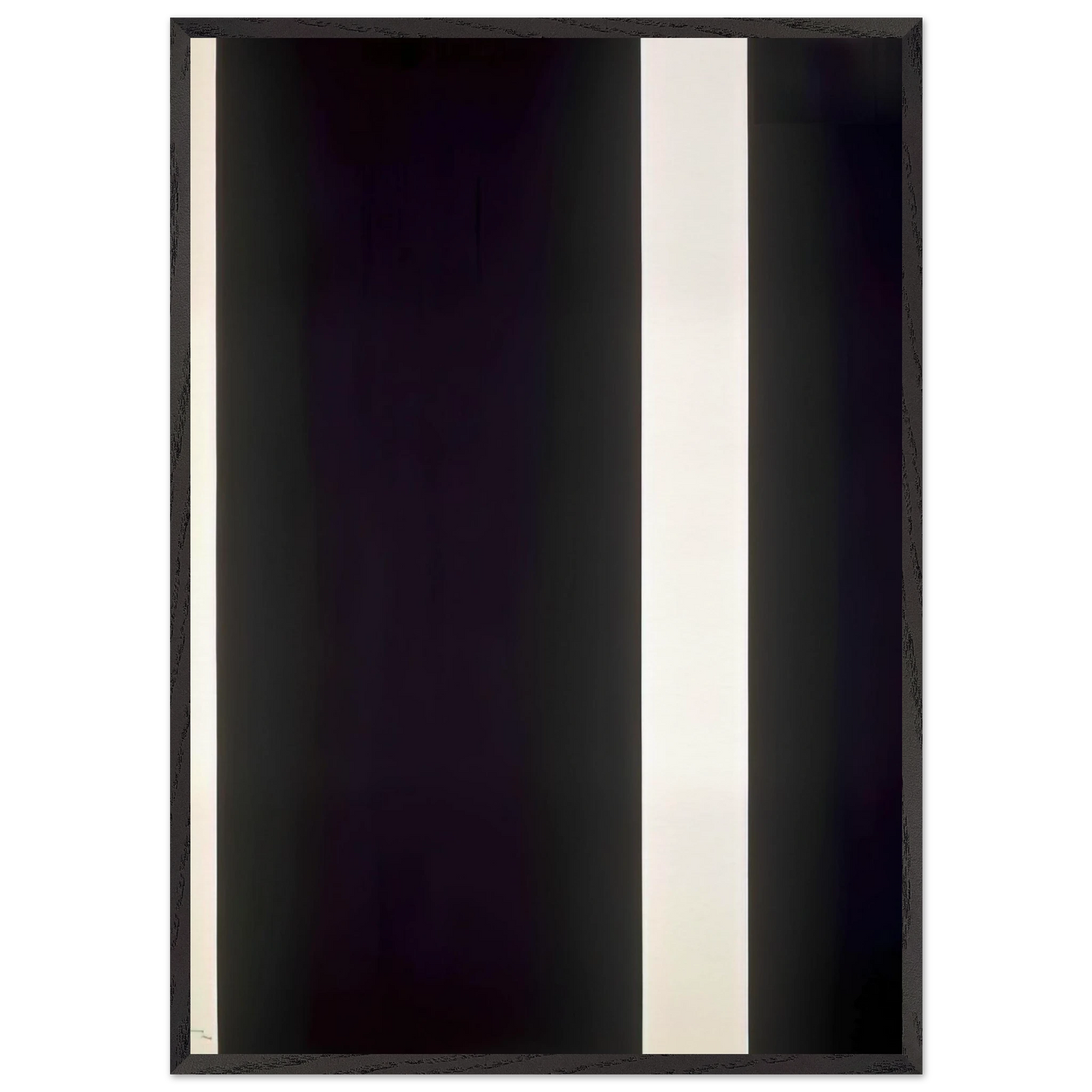 The Station of the Cross - Thirteenth station - Barnett Newman 70x100 cm / 28x40 inches Framed Art Print – Black Wooden Frame