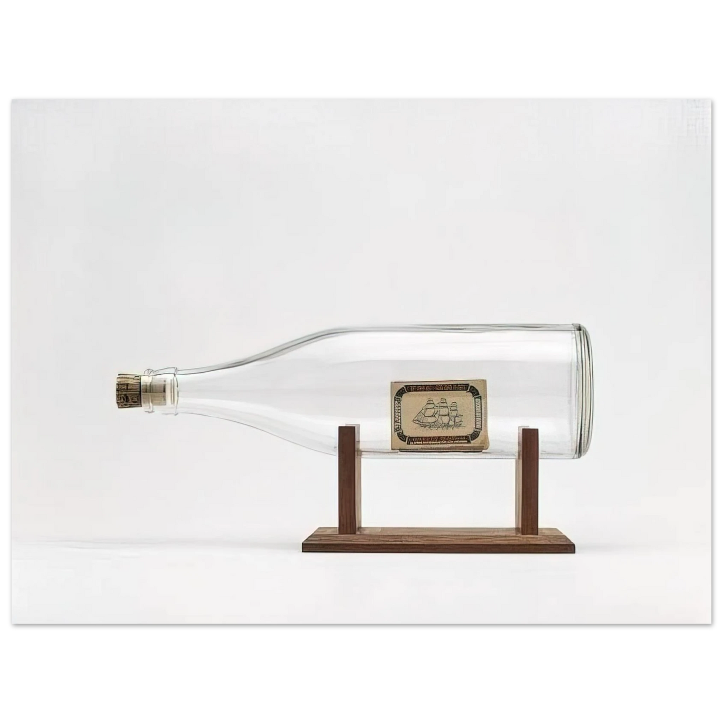 Billy Apple - Ship in a Bottle - 1963 75x100 cm / 30x40inches Fine Art Poster