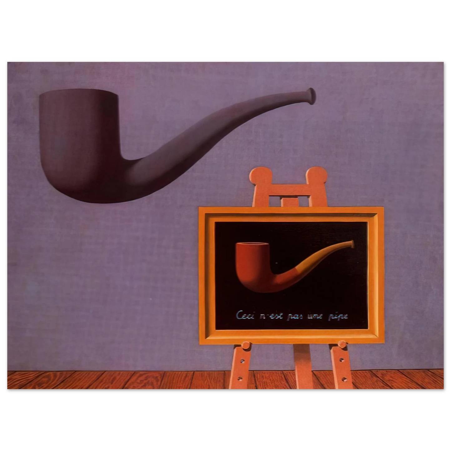 Rene Magritte - THE TWO MYSTERIES 1966 75x100 cm / 30x40inches Fine Art Poster