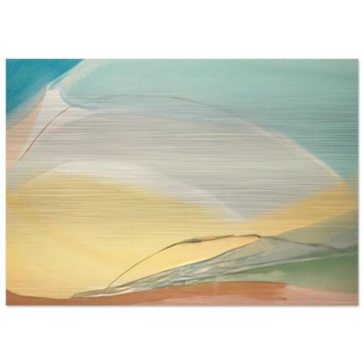 Untitled - 1976 - Larry Zox Brushed Aluminum Print - 70x100 cm / 28x40 inches | Larry Zox Aluminum Print | Larry Zox Prints