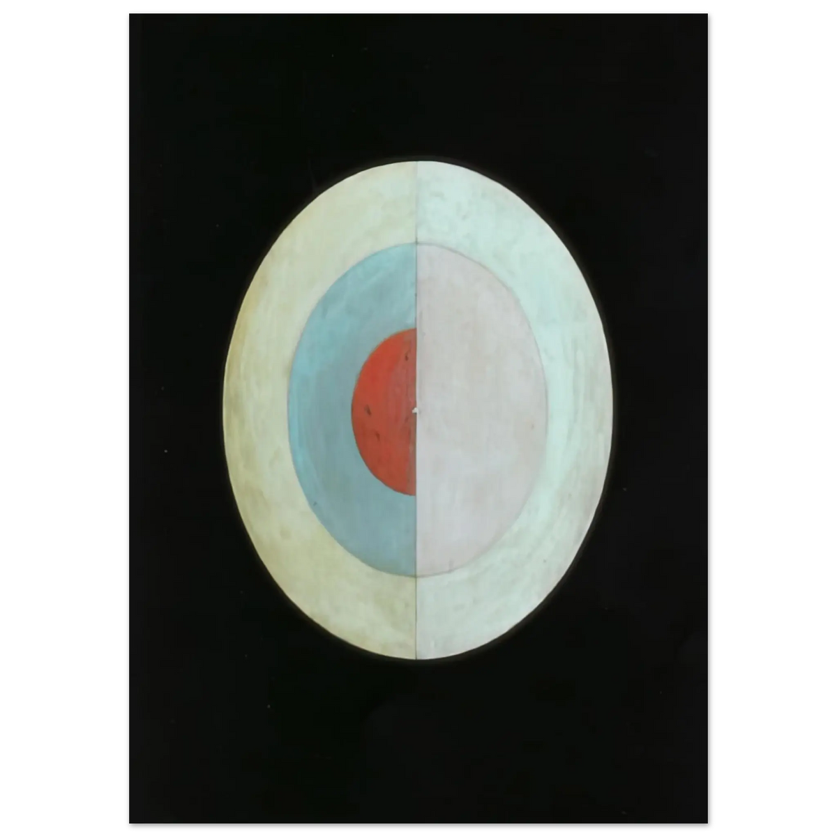 Hilma af Klint - THE SWAN NO 16 1915 Wall art - 20x25 cm / 8x10 Inches - Fine Art Poster - -