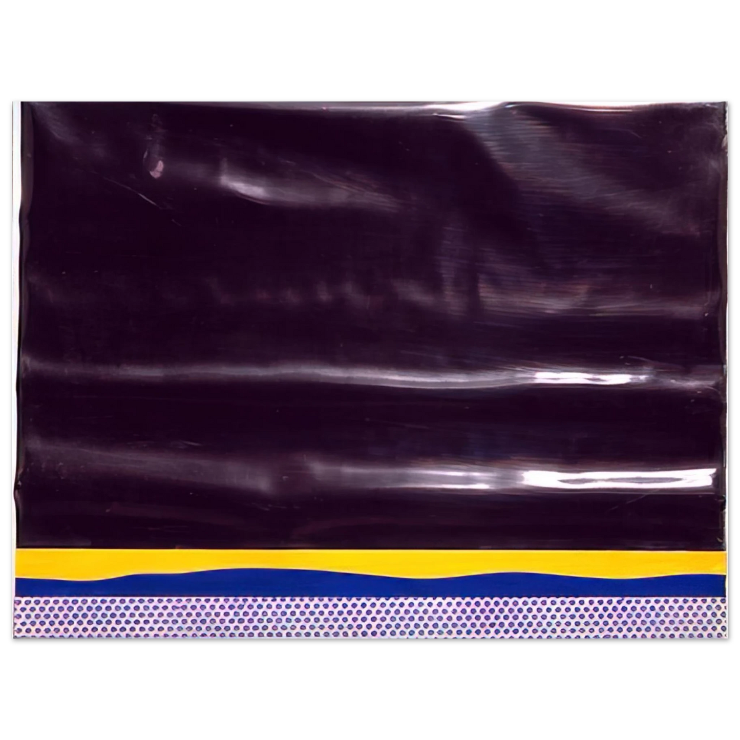 Roy Lichtenstein - YELLOW LANDSCAPE 1965 75x100 cm / 30x40inches Fine Art Poster