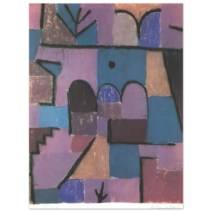 Paul Klee - ORIENTAL GARDEN 1939 75x100 cm / 30x40inches Fine Art Poster