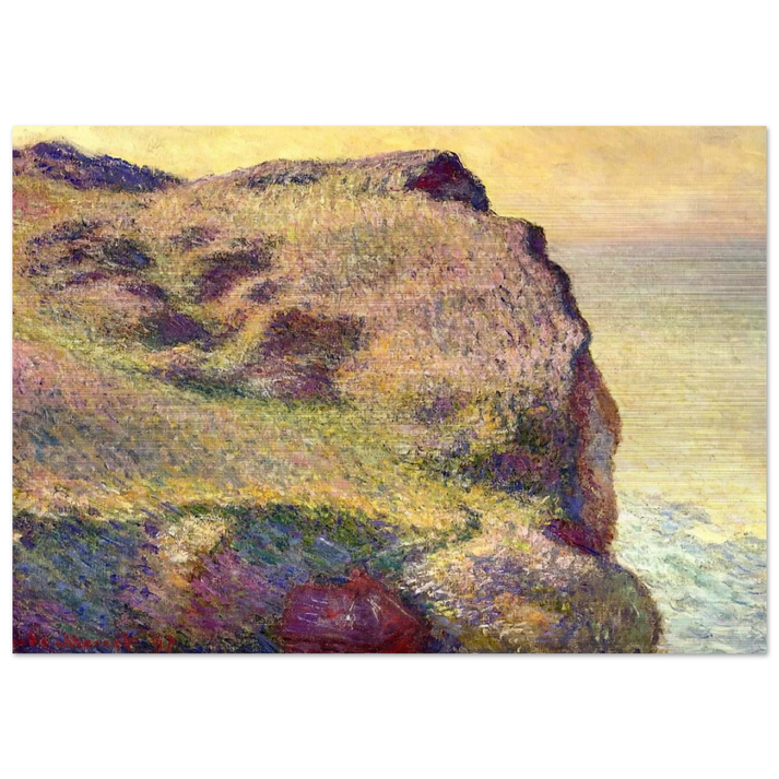 The Pointe du Petit Ailly - claude monet Brushed Aluminum Print - 70x100 cm / 28x40 inches | claude monet Aluminum Print | claude monet Prints