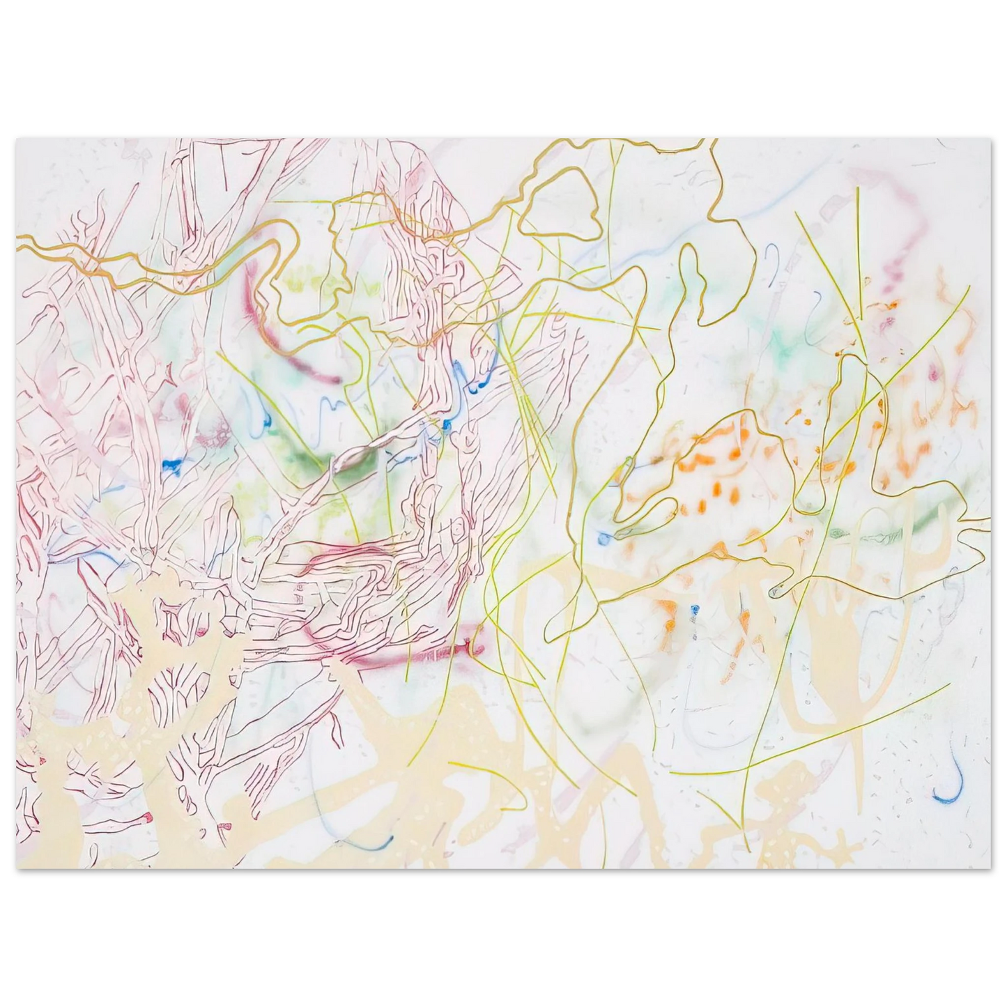 Nancy Graves - POLYTROPOS 1982 75x100 cm / 30x40inches Fine Art Poster