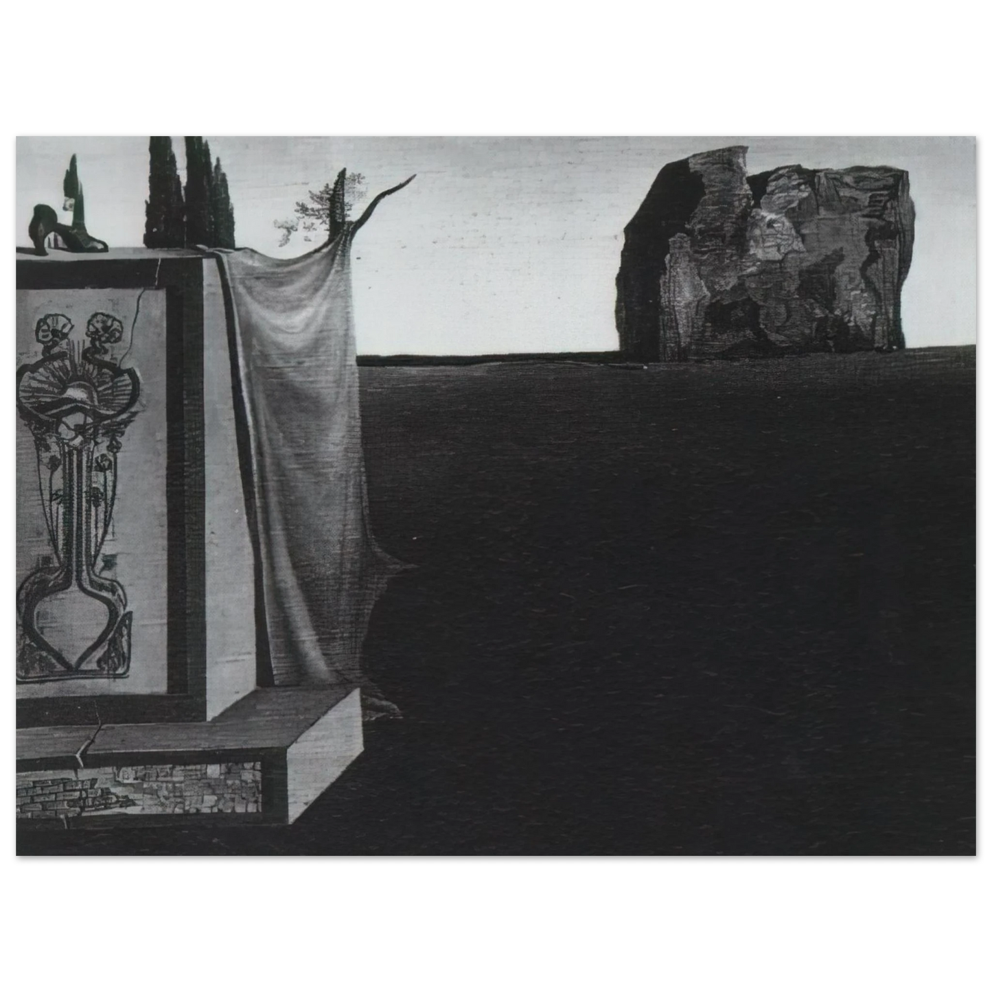 Salvador Dali - LANDSCAPE 75x100 cm / 30x40inches Fine Art Poster