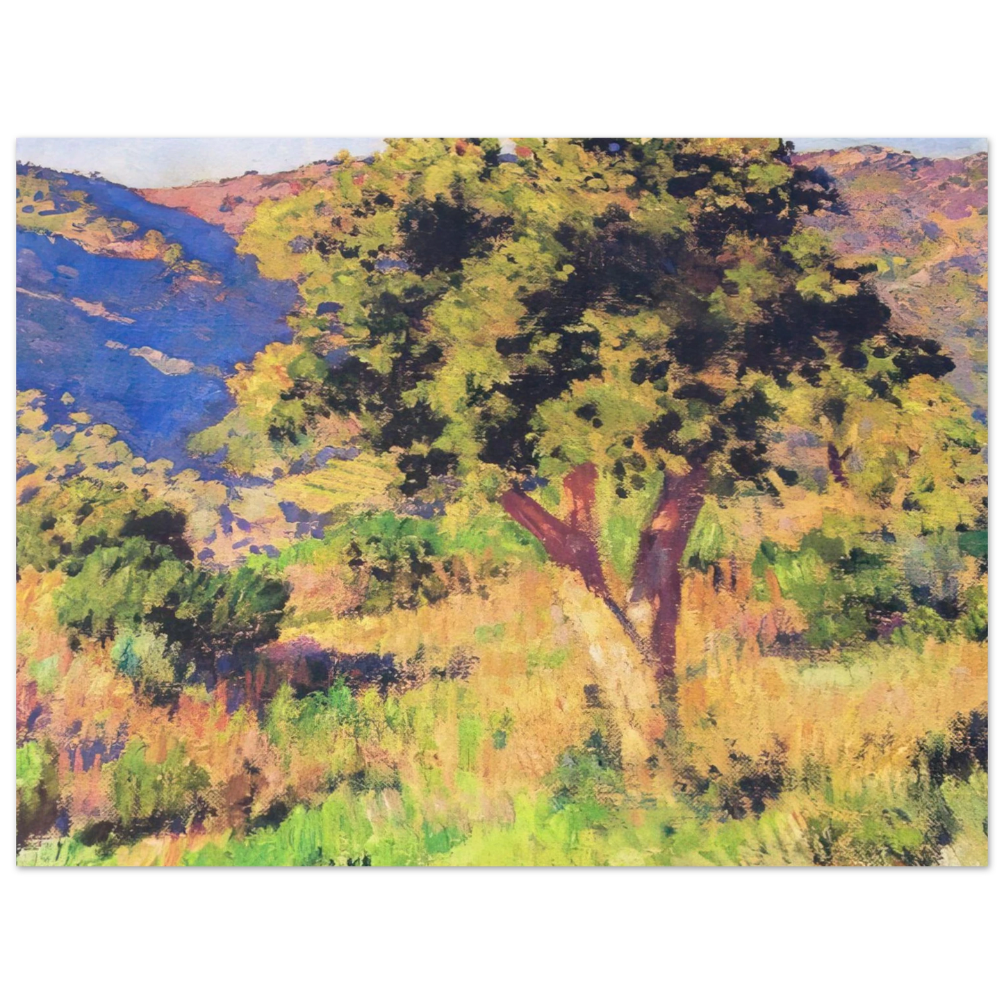 Theo van Rysselberghe - FUNDS OF ST CLAIR 1921 75x100 cm / 30x40inches Fine Art Poster