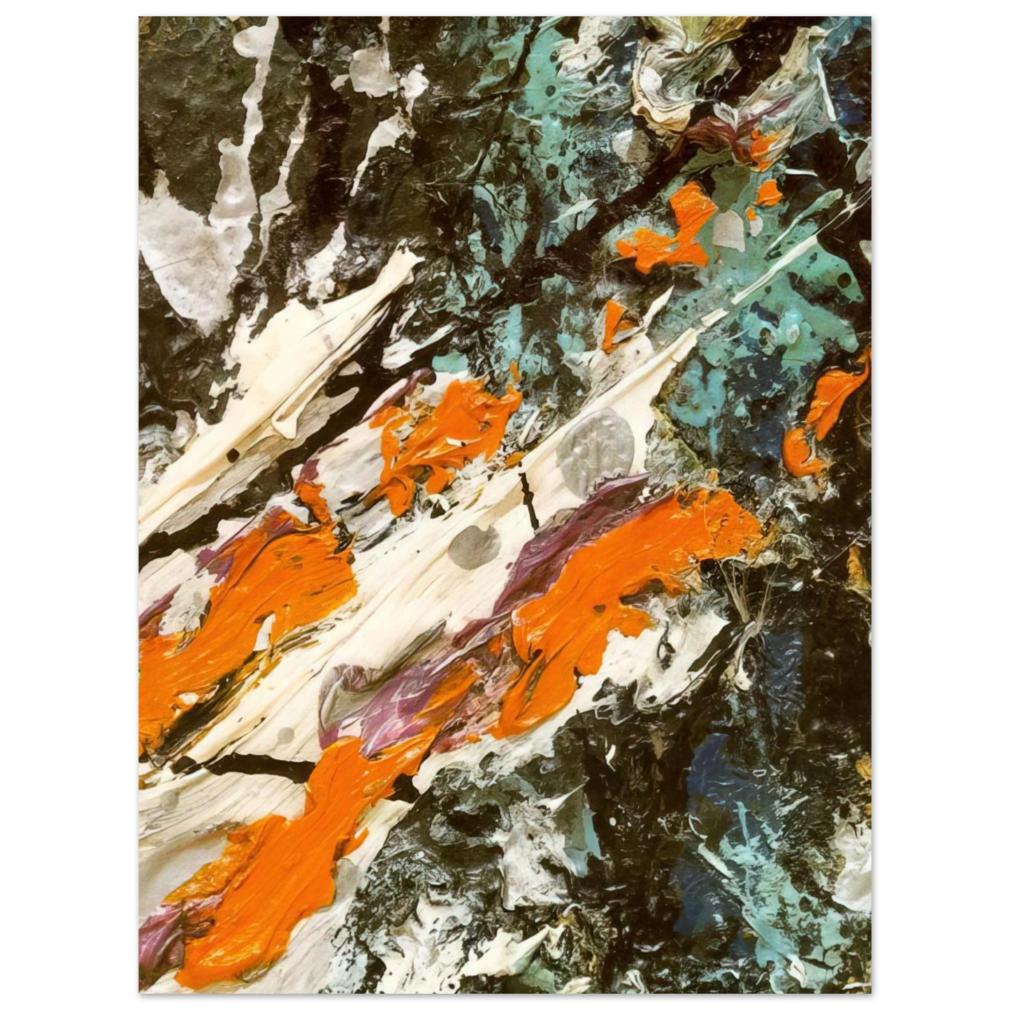 Jackson Pollock - FULL FATHOM FIVE 75x100 cm / 30x40inches Fine Art Poster