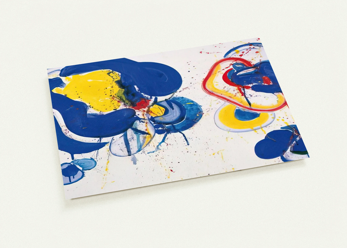 Dream It Is By Sam Francis Pack of 10 Post Cards | Sam Francis Post Cards | A6 (10.5 x 14.8 cm) - 4.1 x 5.8 inches