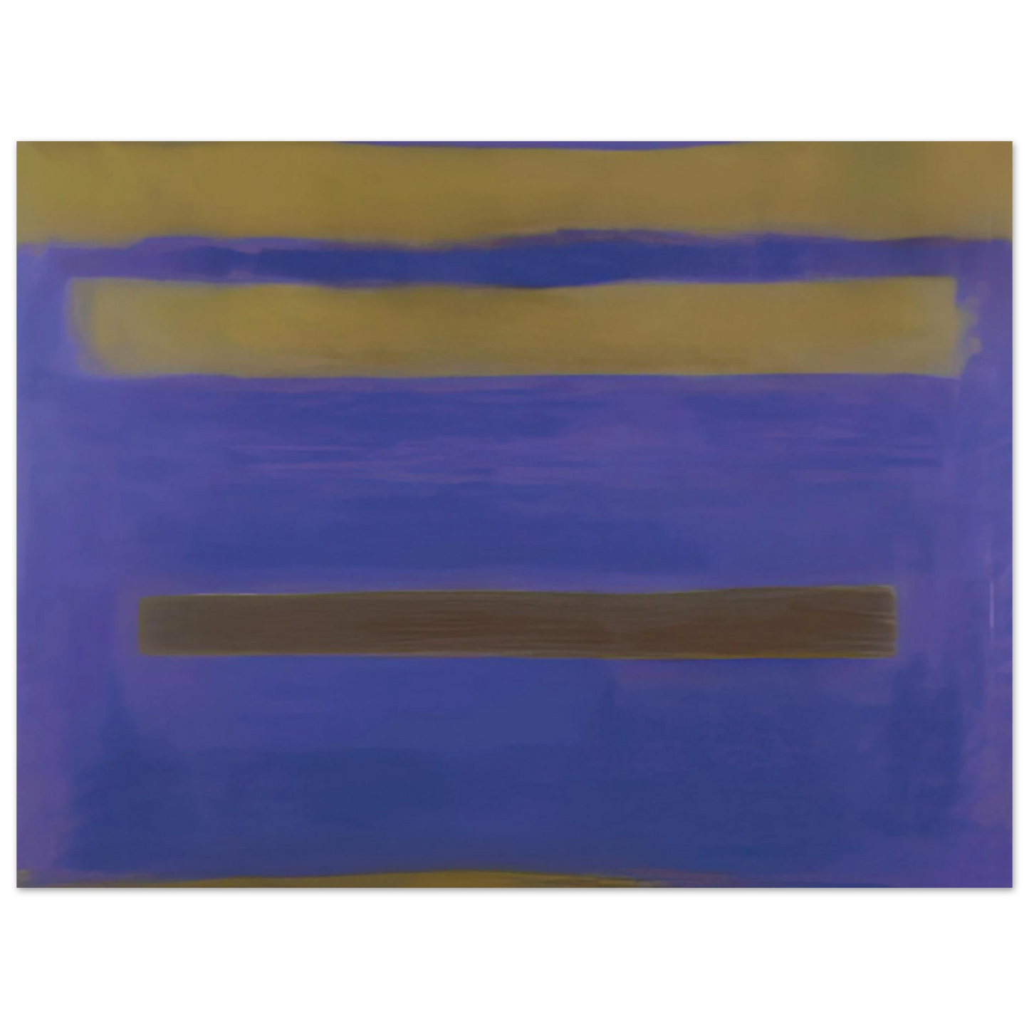 Esteban Vicente - UNTITLED 1980 1 75x100 cm / 30x40inches Fine Art Poster