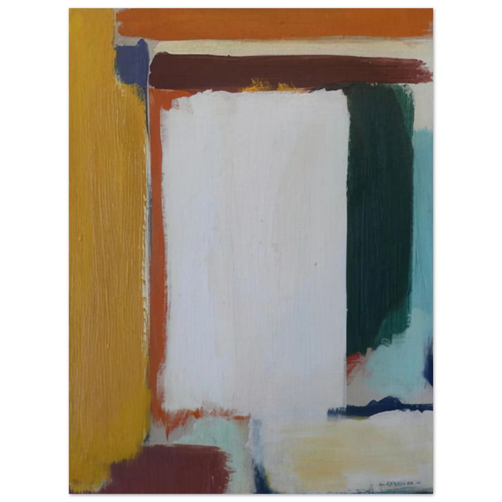 Giorgio Cavallon - Untitled - 1964 75x100 cm / 30x40inches Fine Art Poster