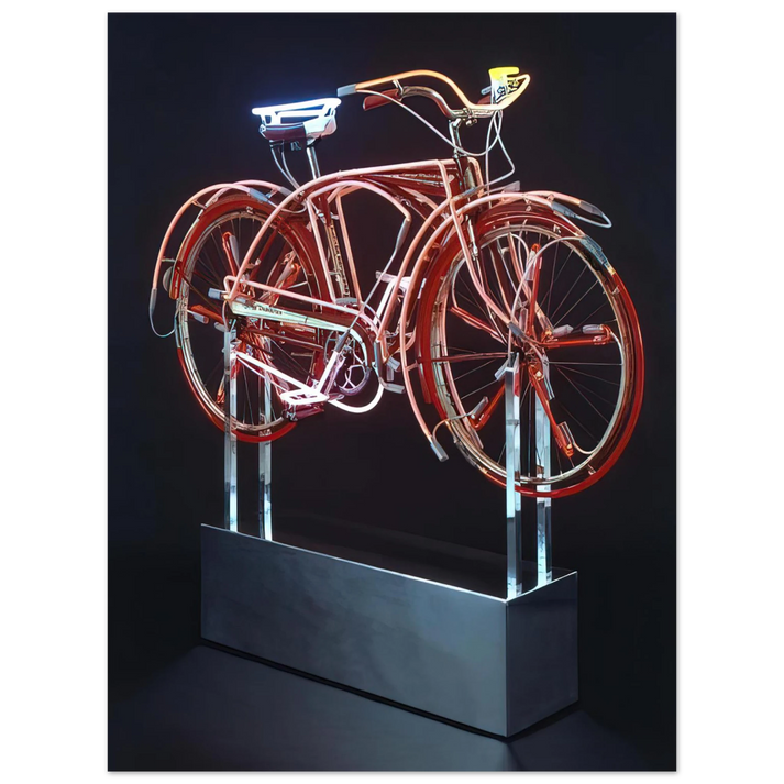 Robert Rauschenberg - BICYCLOID IX 1994 75x100 cm / 30x40inches Fine Art Poster