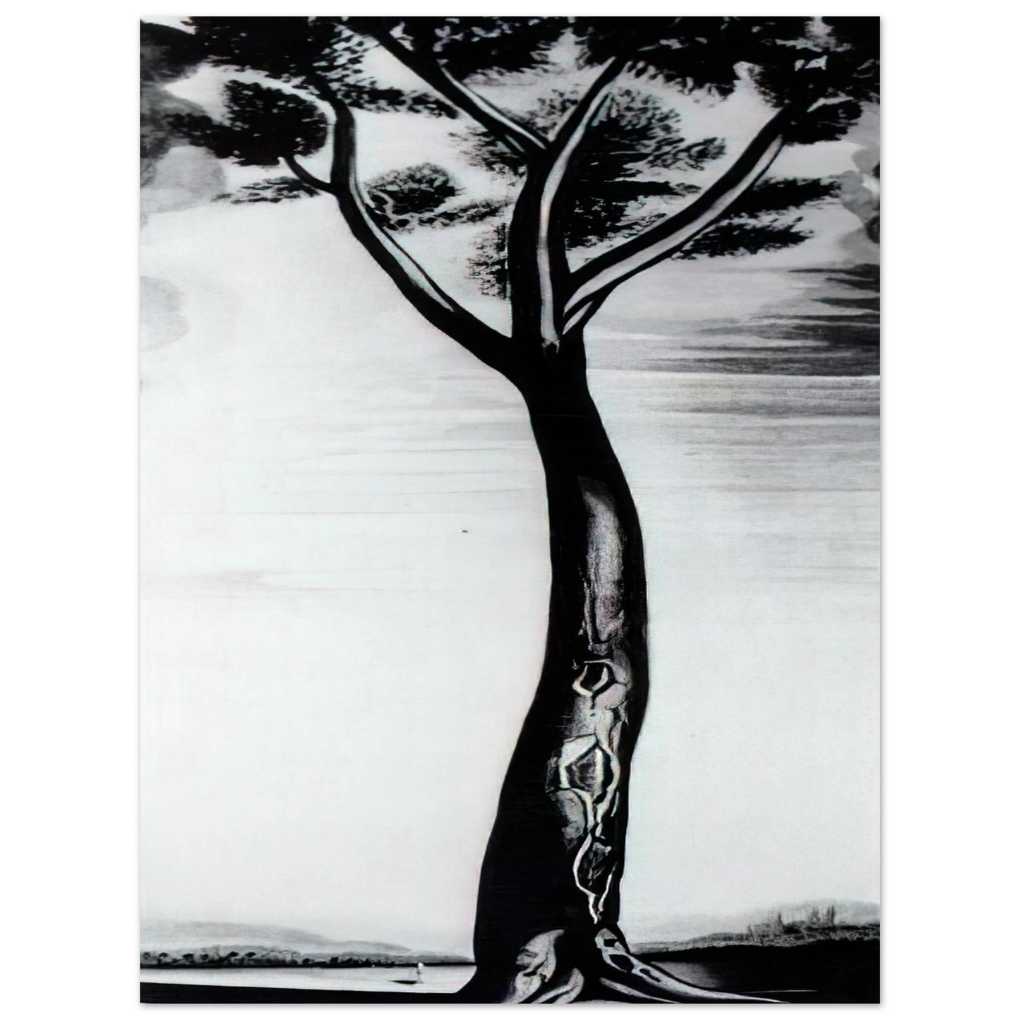 Salvador Dali - THE TREE 75x100 cm / 30x40inches Fine Art Poster