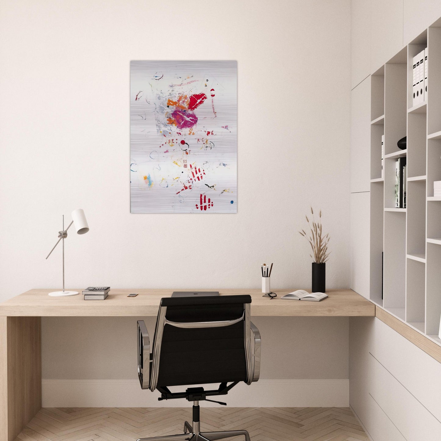 UNTITLED 1 - Alighiero Boetti Brushed Aluminum Print - 70x100 cm / 28x40 inches | Alighiero Boetti Aluminum Print | Alighiero Boetti Prints