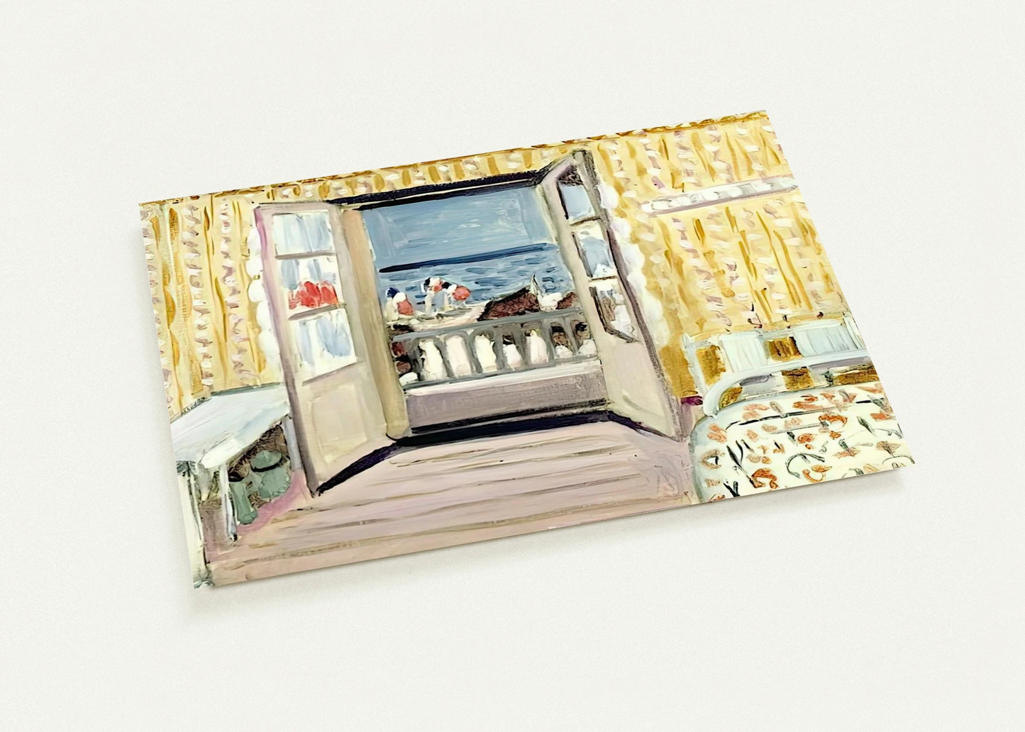 INTERIOR JULY 14TH ETRETAT 1920 By Henri Matisse Pack of 10 Post Cards | Henri Matisse Post Cards | A6 (10.5 x 14.8 cm) - 4.1 x 5.8 inches
