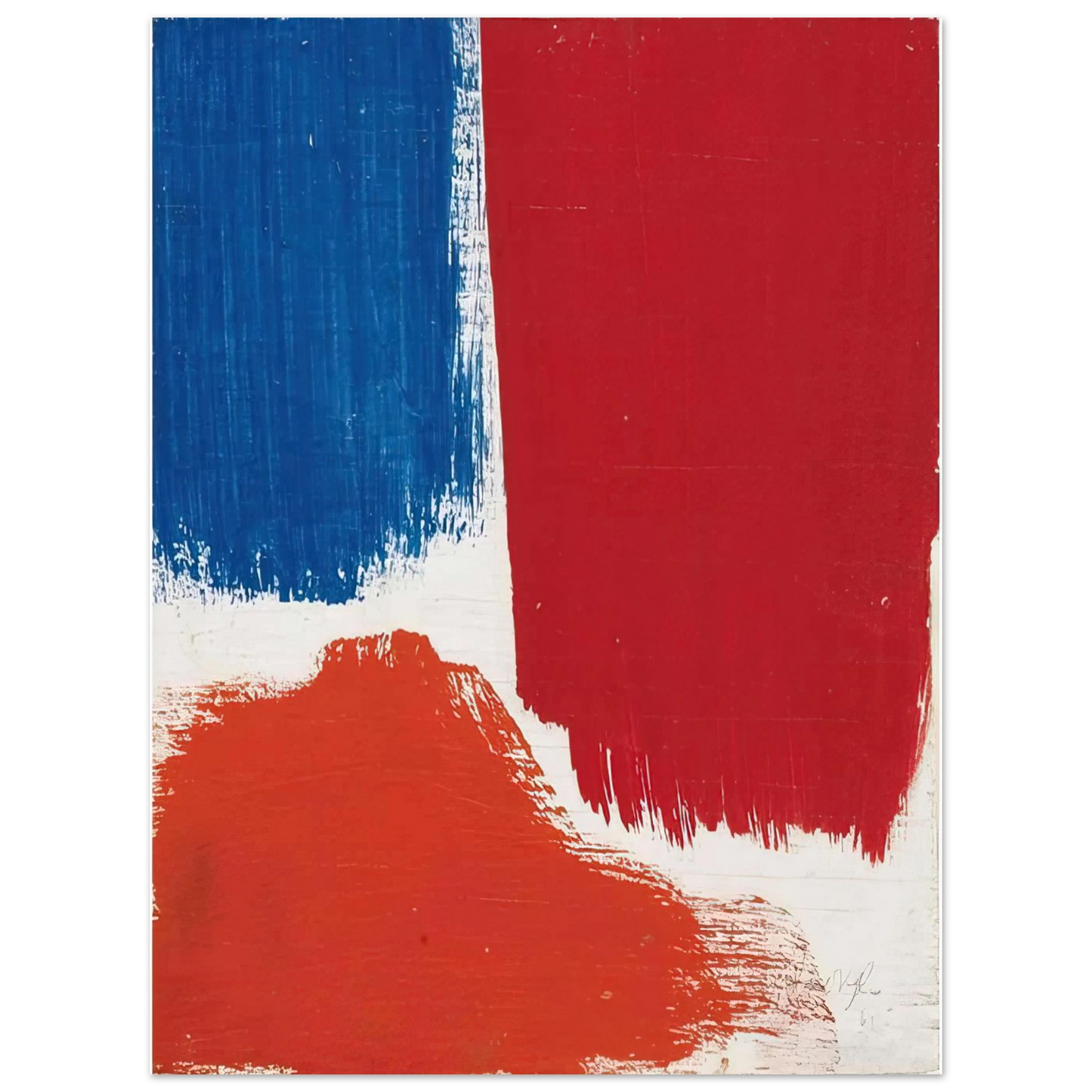 Robert Goodnough - Untitled - 1961 75x100 cm / 30x40inches Fine Art Poster