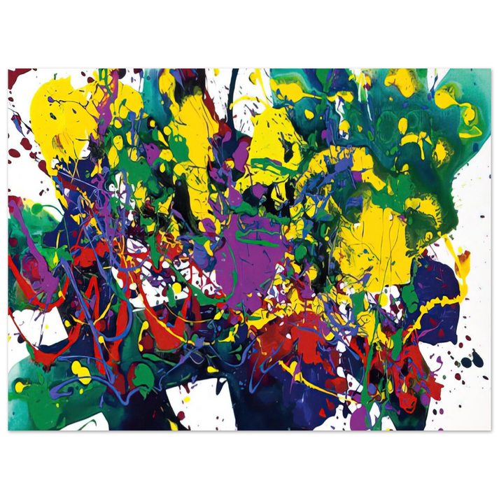 Sam Francis - Untitled SFP94-107 SFF1751 75x100 cm / 30x40inches Fine Art Poster