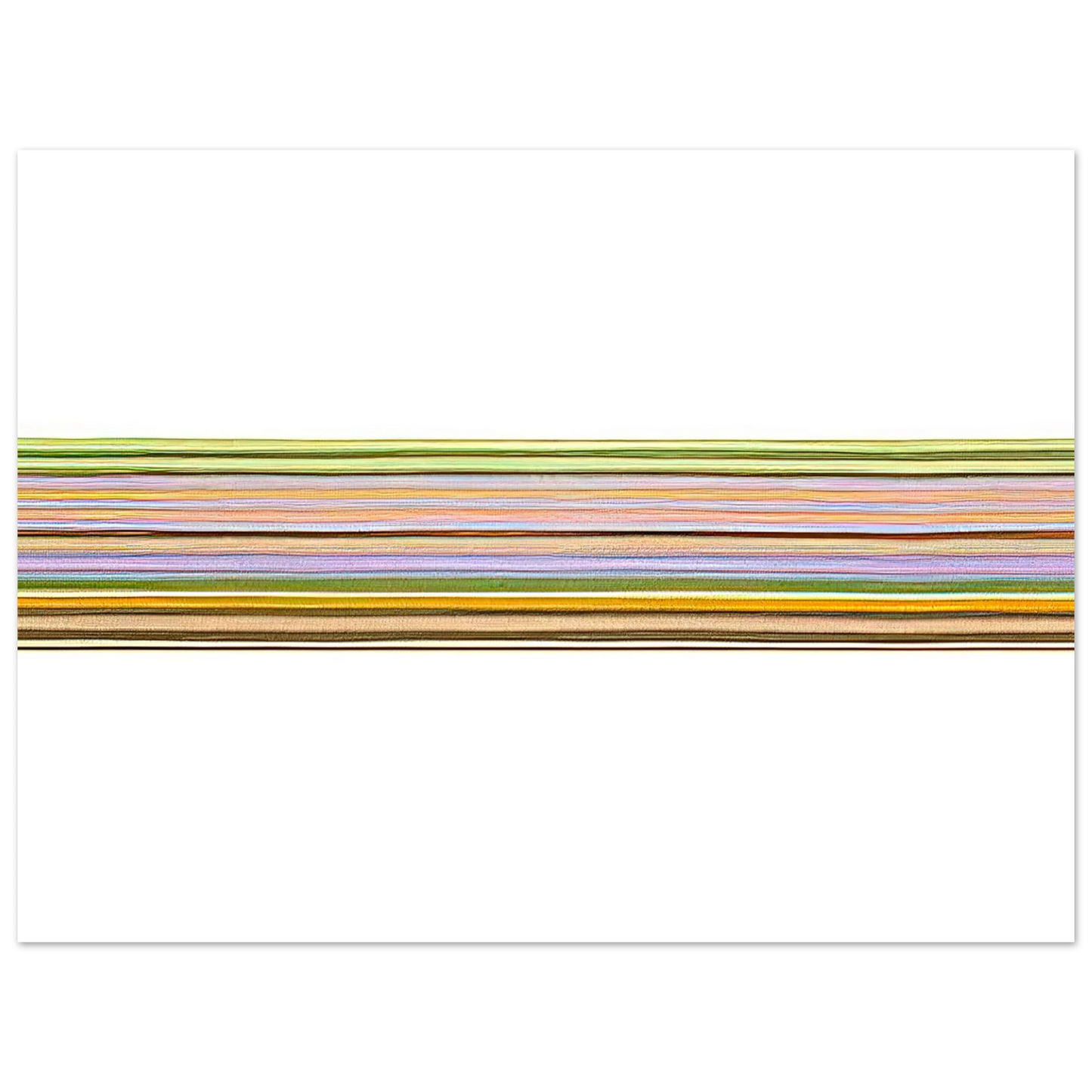 Gene Davis - Untitled #156 - 1971 75x100 cm / 30x40inches Fine Art Poster