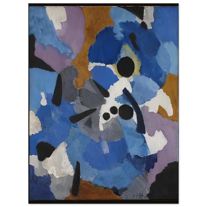 Ernst Wilhelm Nay - The Dancers - 1958 75x100 cm / 30x40inches Fine Art Poster