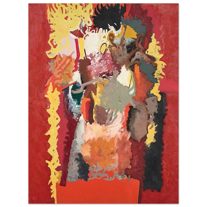 John Ferren - The Witch Doctor - 1963 75x100 cm / 30x40inches Fine Art Poster