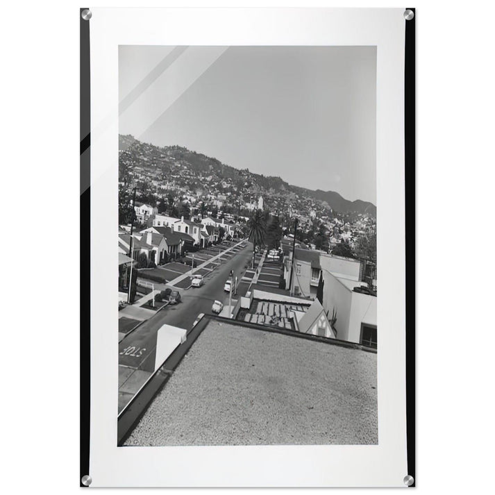 RESIDENTIAL ROOFTOPS SERIES 1 - Edward Ruscha Acrylic Print - 70x100 cm / 28x40″ inches