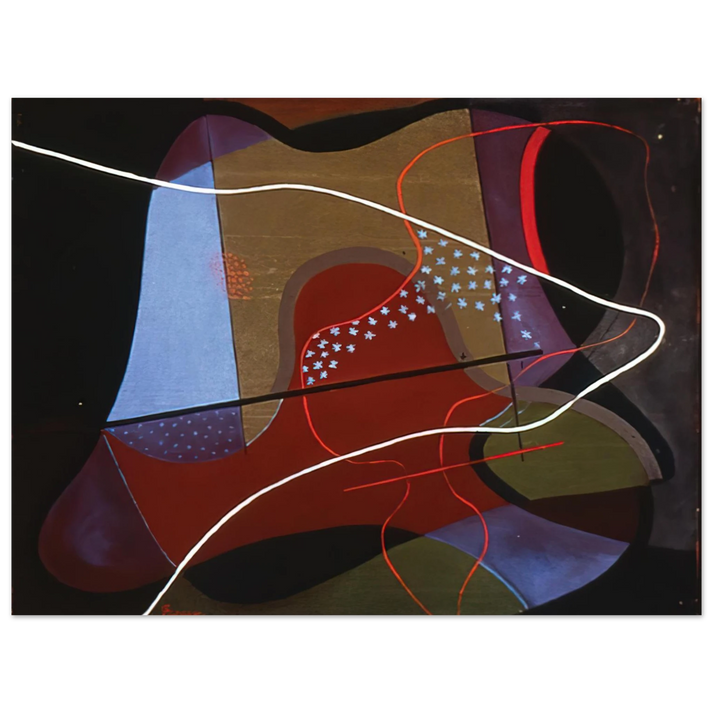 John Ferren - Grazioso - 1933 75x100 cm / 30x40inches Fine Art Poster