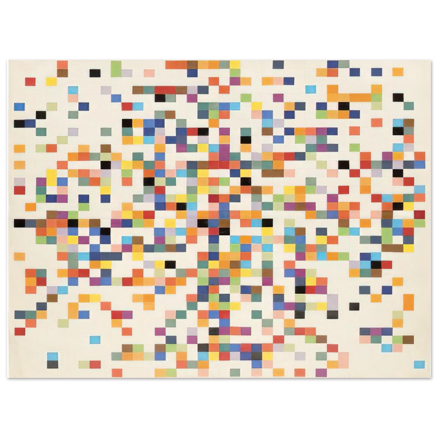Ellsworth Kelly - Spectrum Colors Arranged by Chance II 75x100 cm / 30x40inches Fine Art Poster