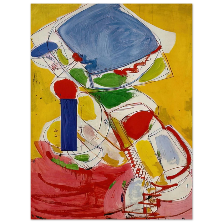 Hans Hofmann - Solstice 75x100 cm / 30x40inches Fine Art Poster