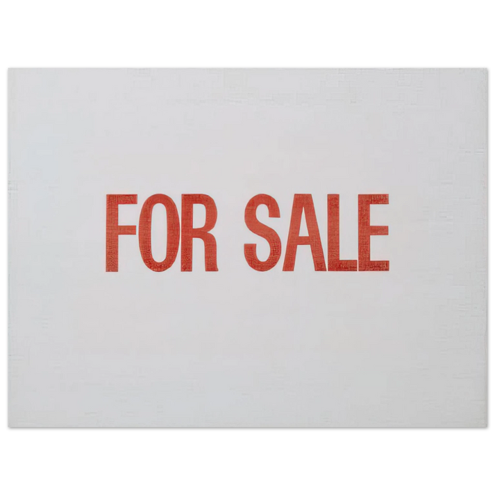 Billy Apple - For Sale - 1962 75x100 cm / 30x40inches Fine Art Poster