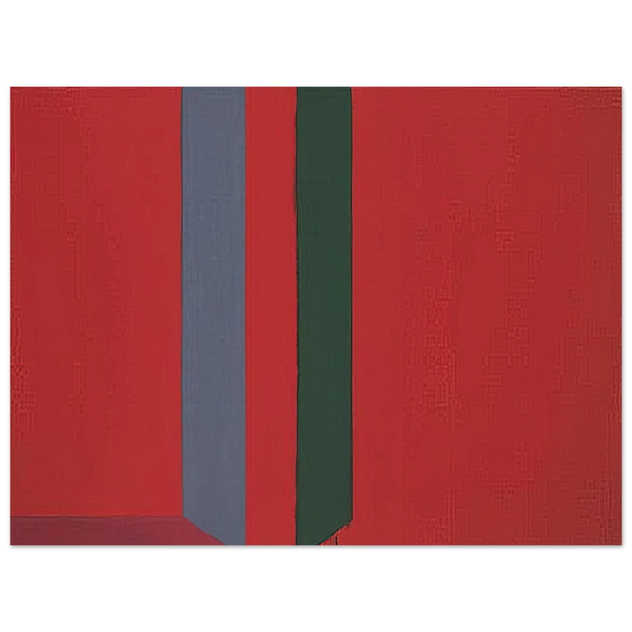 John Hoyland - 28.5.66 - 1966 75x100 cm / 30x40inches Fine Art Poster