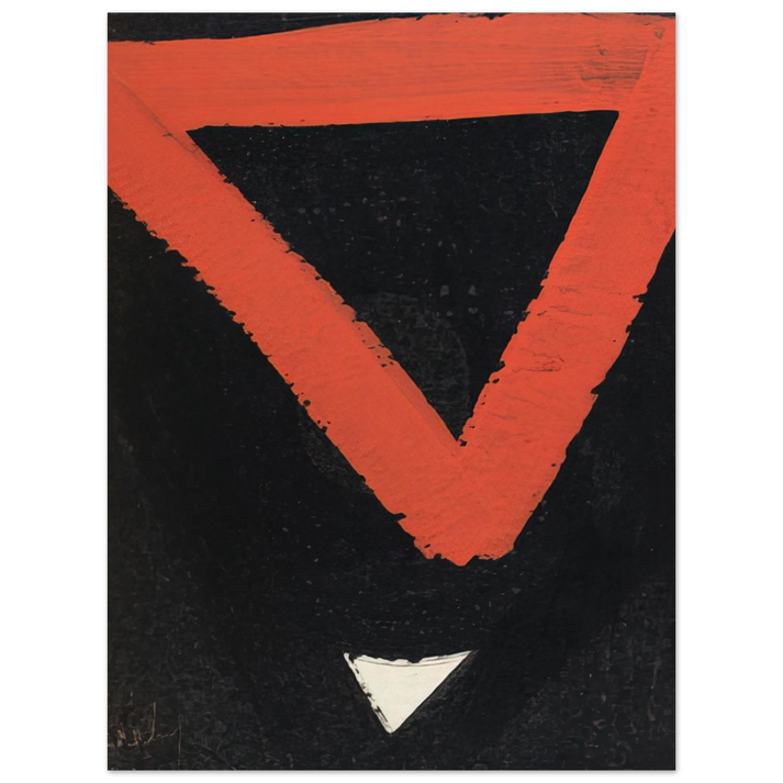 Al Held - Untitled #6 75x100 cm / 30x40inches Fine Art Poster