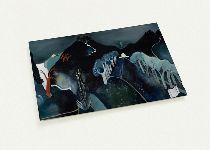 Mysterious Landscape - 1930 By Tove Jansson Pack of 10 Post Cards | Tove Jansson Post Cards | A6 (10.5 x 14.8 cm) - 4.1 x 5.8 inches