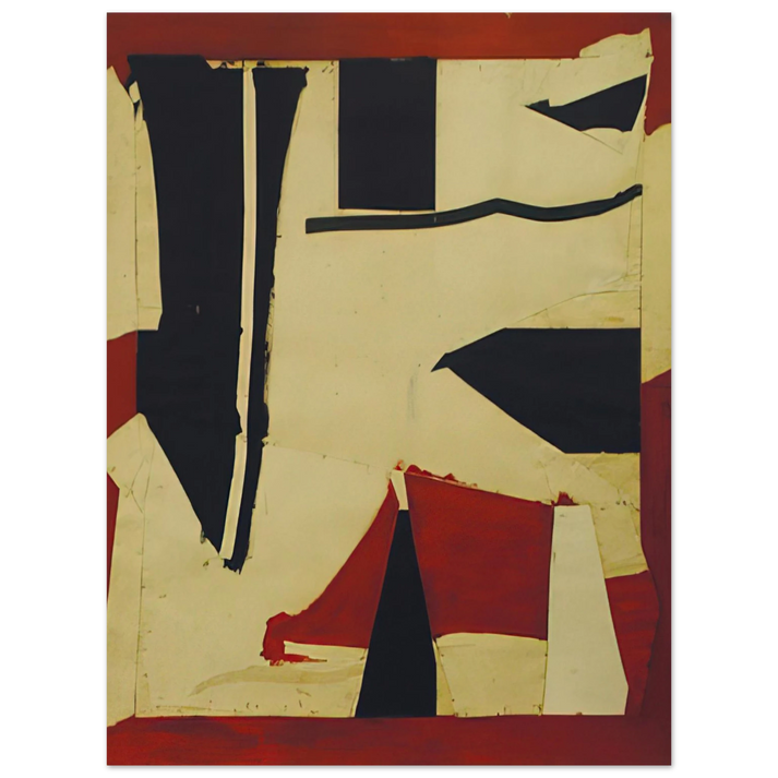 Larry Zox - Banner - 1962 75x100 cm / 30x40inches Fine Art Poster