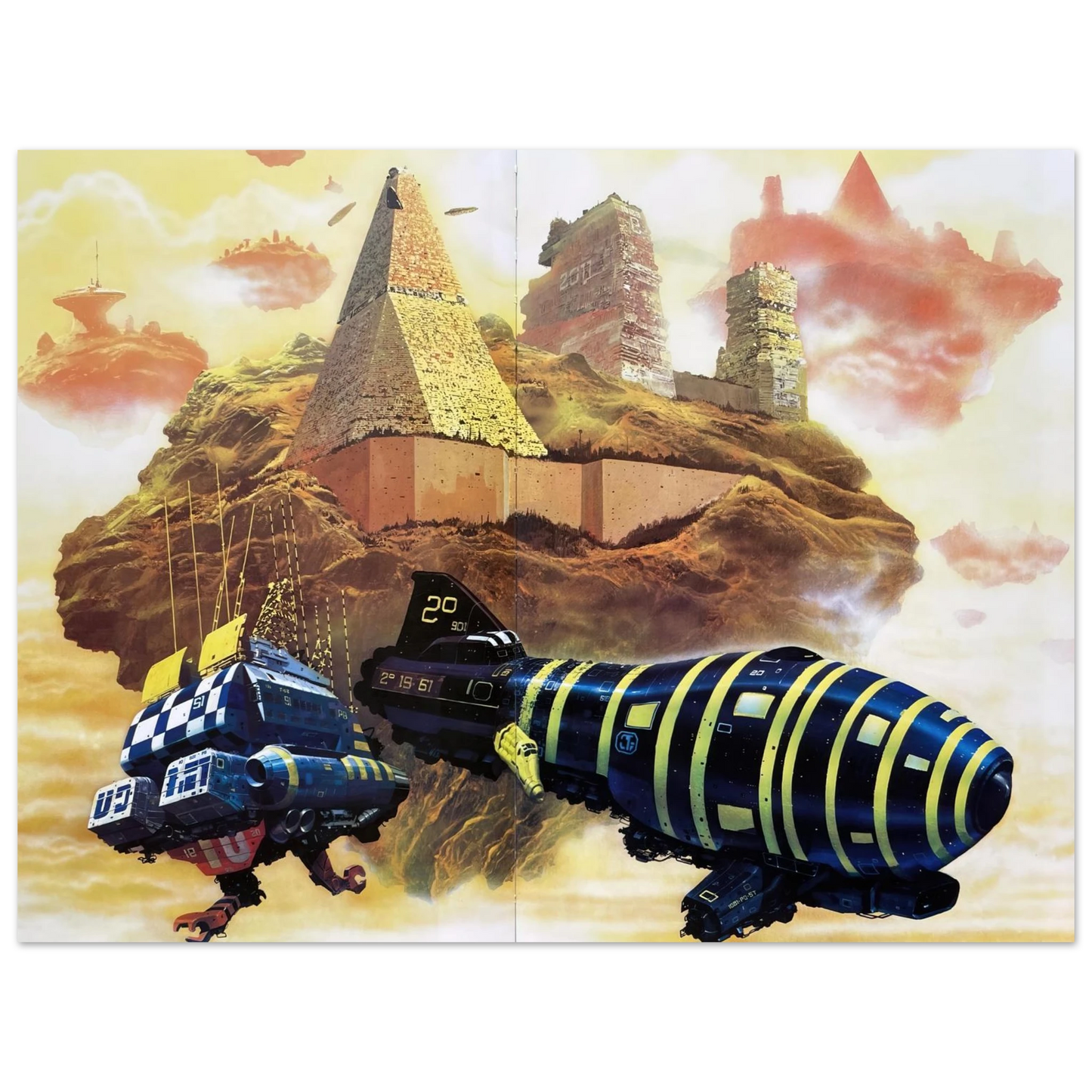 Chris Foss - Chris Foss 75x100 cm / 30x40inches Fine Art Poster