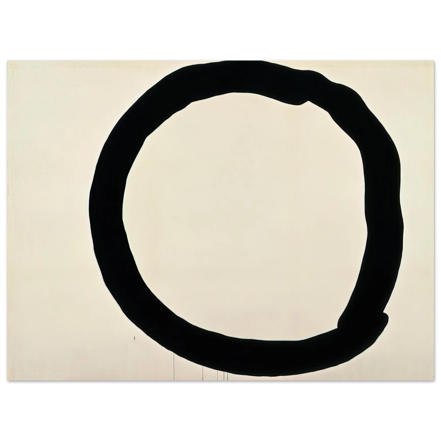 Jiro Yoshihara - Work - 1965 75x100 cm / 30x40inches Fine Art Poster