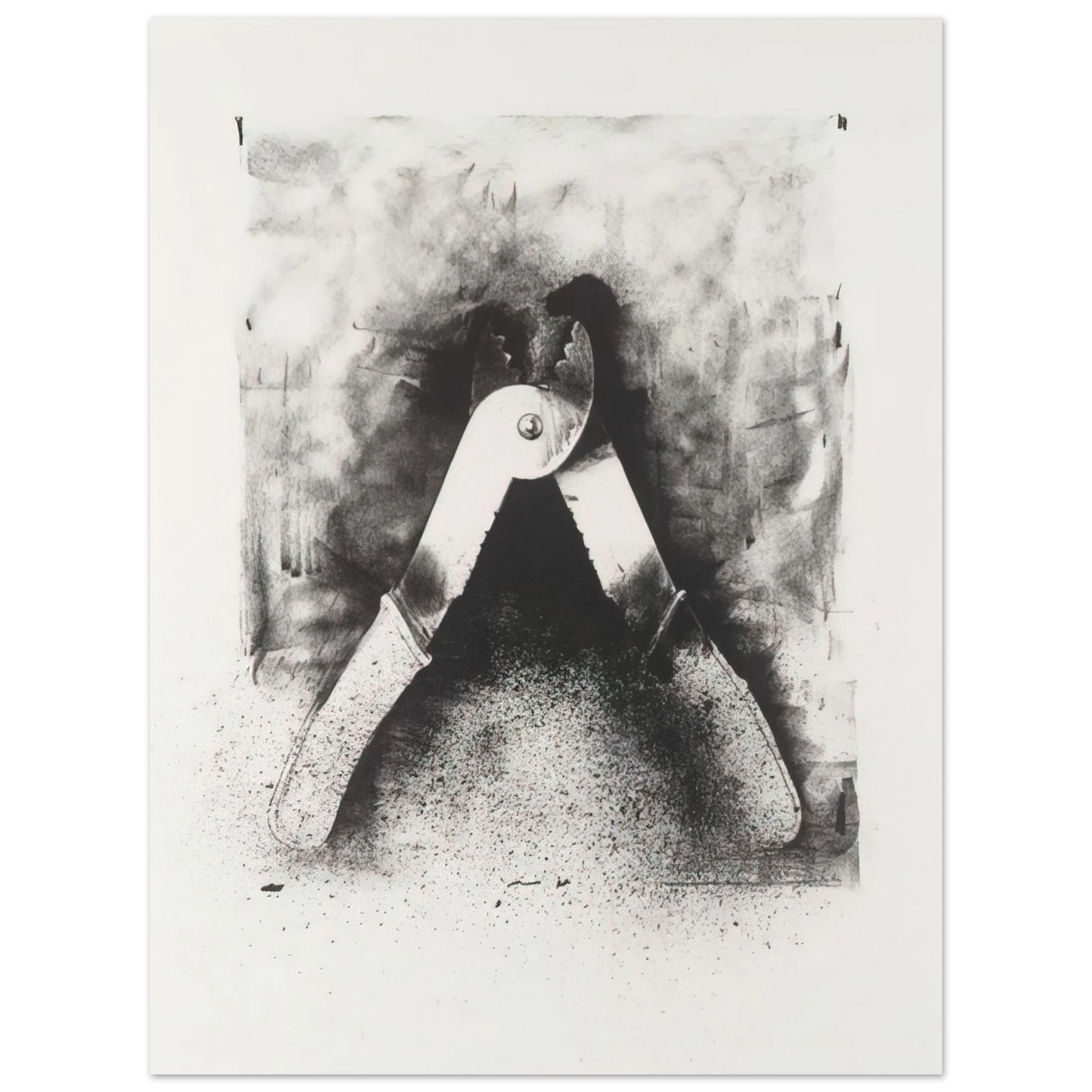 Jim Dine - UNTITLED FROM TEN WINTER TOOLS 1973 7 75x100 cm / 30x40inches Fine Art Poster