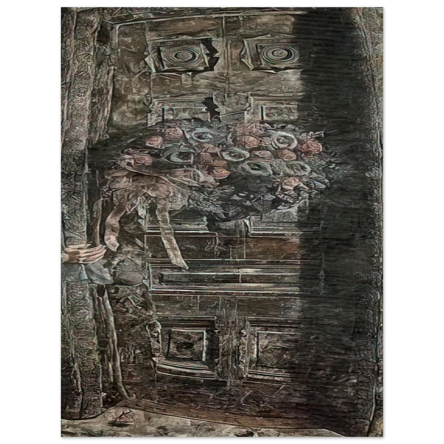 Ivan Albright - THE DOOR 1941 75x100 cm / 30x40inches Fine Art Poster