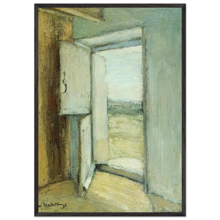 NOT IDENTIFIED 1 N1 - Henri Matisse 70x100 cm / 28x40 inches Framed Art Print – Black Wooden Frame