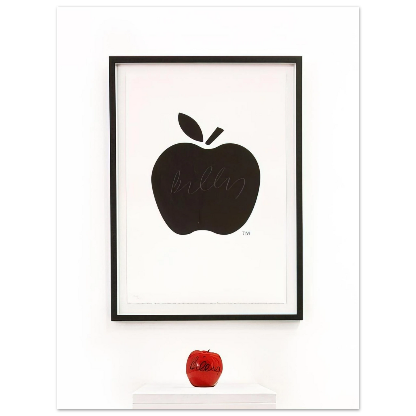 Billy Apple - Untitled Diptych - 2011 75x100 cm / 30x40inches Fine Art Poster