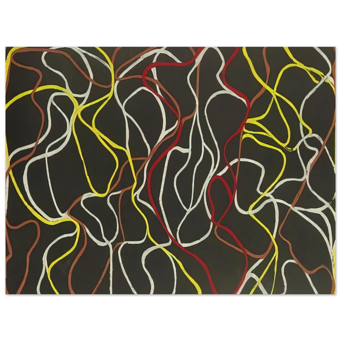 Brice Marden - Beyond Eagles Mere 2 - 2001 75x100 cm / 30x40inches Fine Art Poster