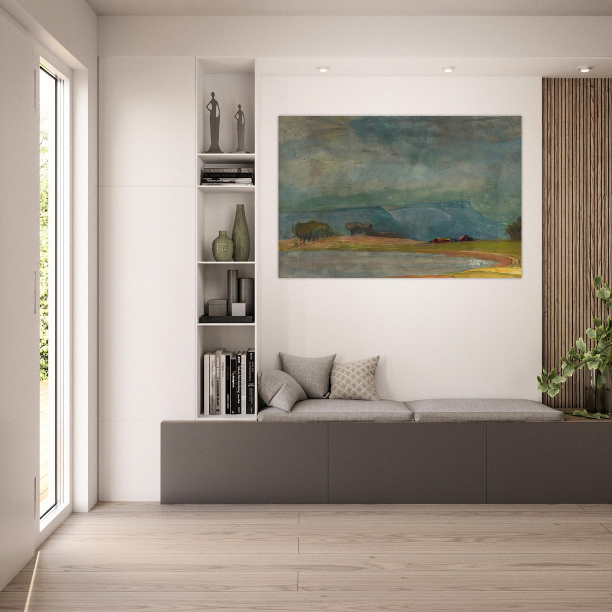 Dodge Ranch - Tonalism - Xavier Martinez Art Prints - 100x150 cm / 40x60″ inches | Xavier Martinez Poster | Xavier Martinez Prints