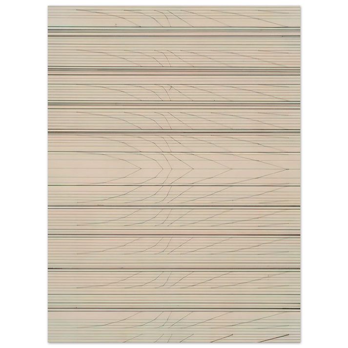 Nasreen Mohamedi - Untitled - 1970 75x100 cm / 30x40inches Fine Art Poster