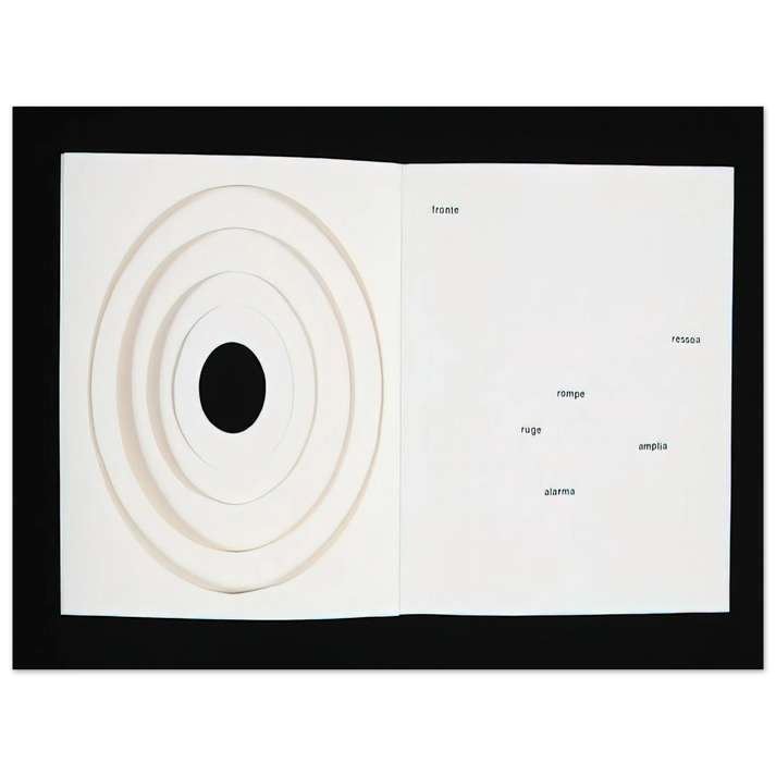 Lygia Pape - Books-Poem - 1959 75x100 cm / 30x40inches Fine Art Poster