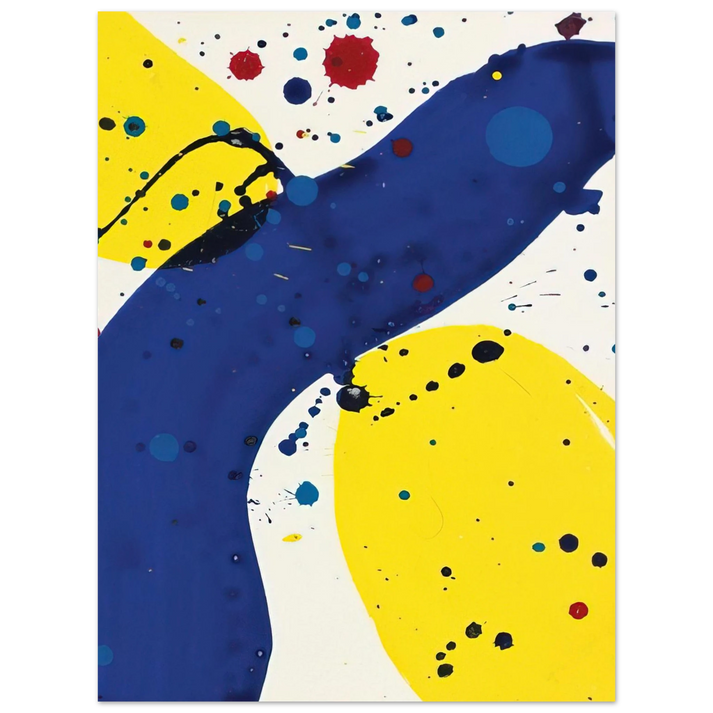 Sam Francis - Untitled from Pasadena Box 75x100 cm / 30x40inches Fine Art Poster