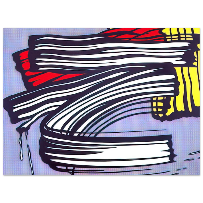 Roy Lichtenstein - LITTLE BIG PAINTING 1965 75x100 cm / 30x40inches Fine Art Poster